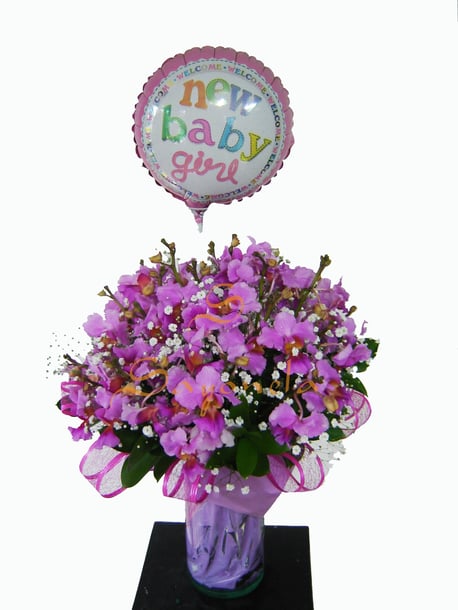 Orquideas y Globo