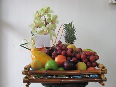 Frutero y Orquideas
