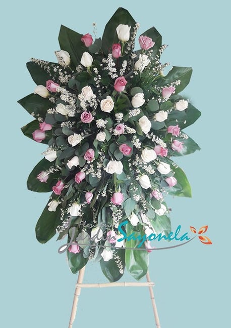 Ramo Funebre de Rosas