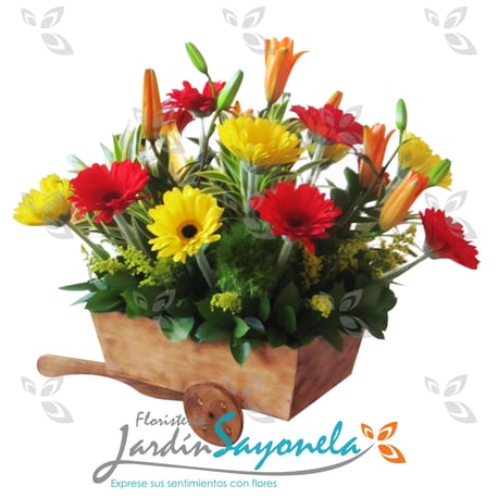 Carreta de Flores Mixtas