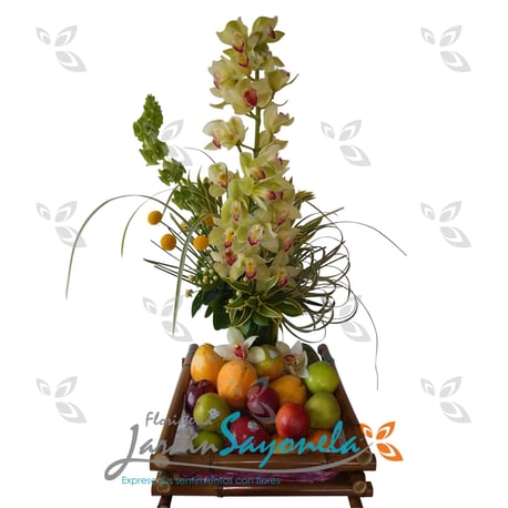 Orquideas y Frutas