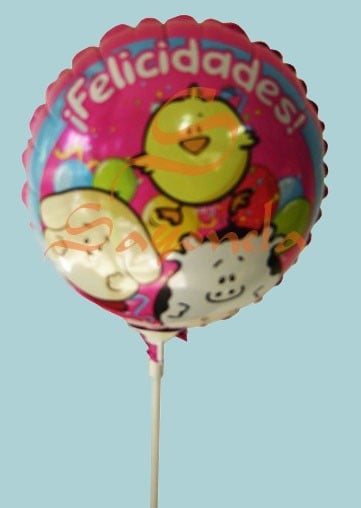 Globo Metalizado Pequeño (Diferentes Motivos)