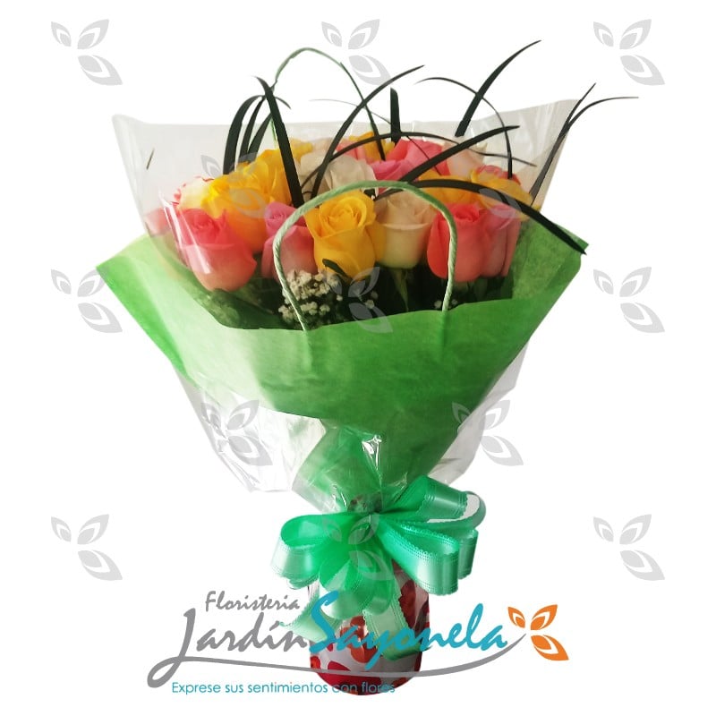 Bouquet de rosas surtidas